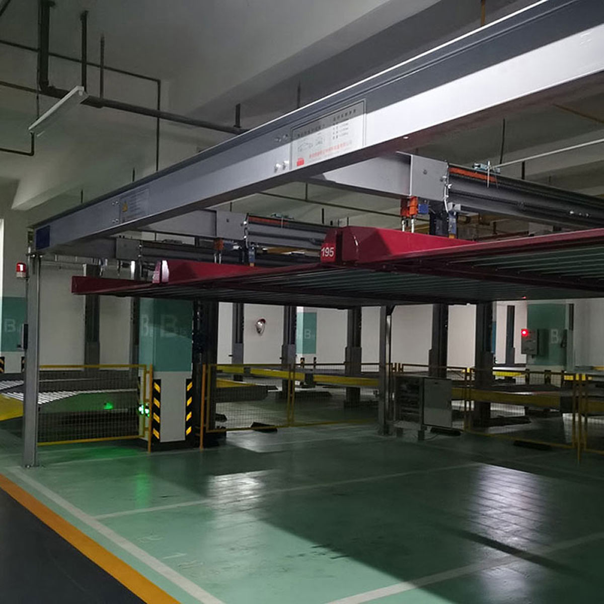 東興簡易式機械式立體車庫安裝