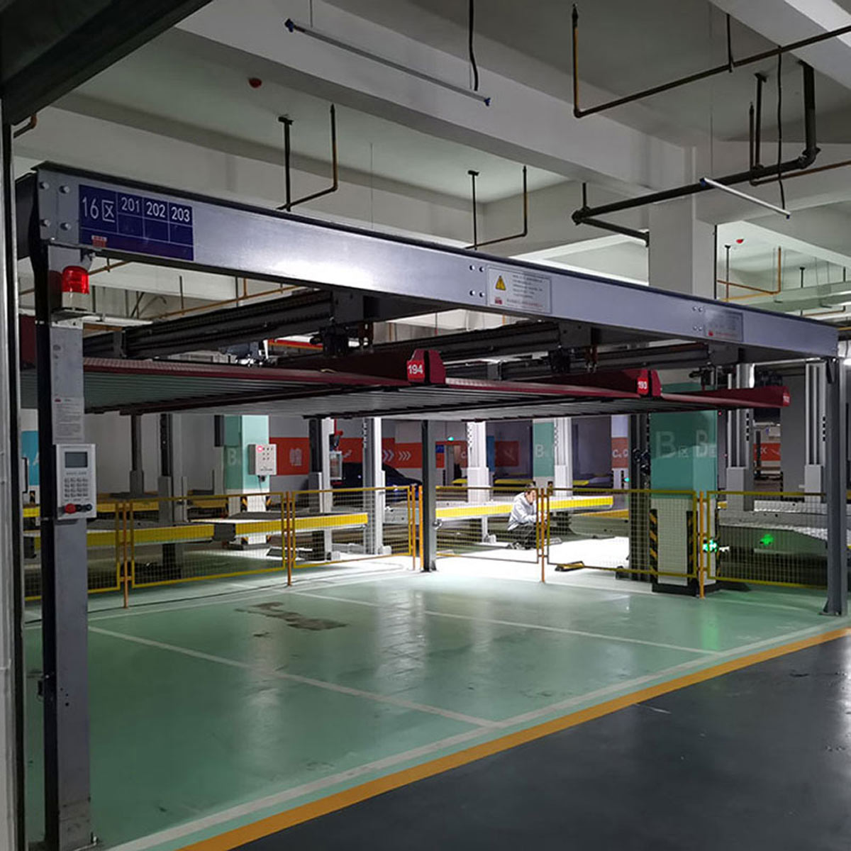 印江升降式停車位過驗收