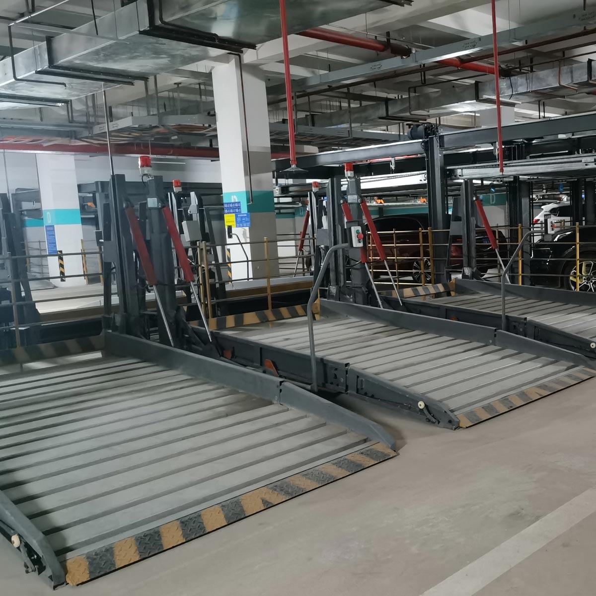 家用機械式停車設備過驗收俯仰簡易式停車設備租賃經營