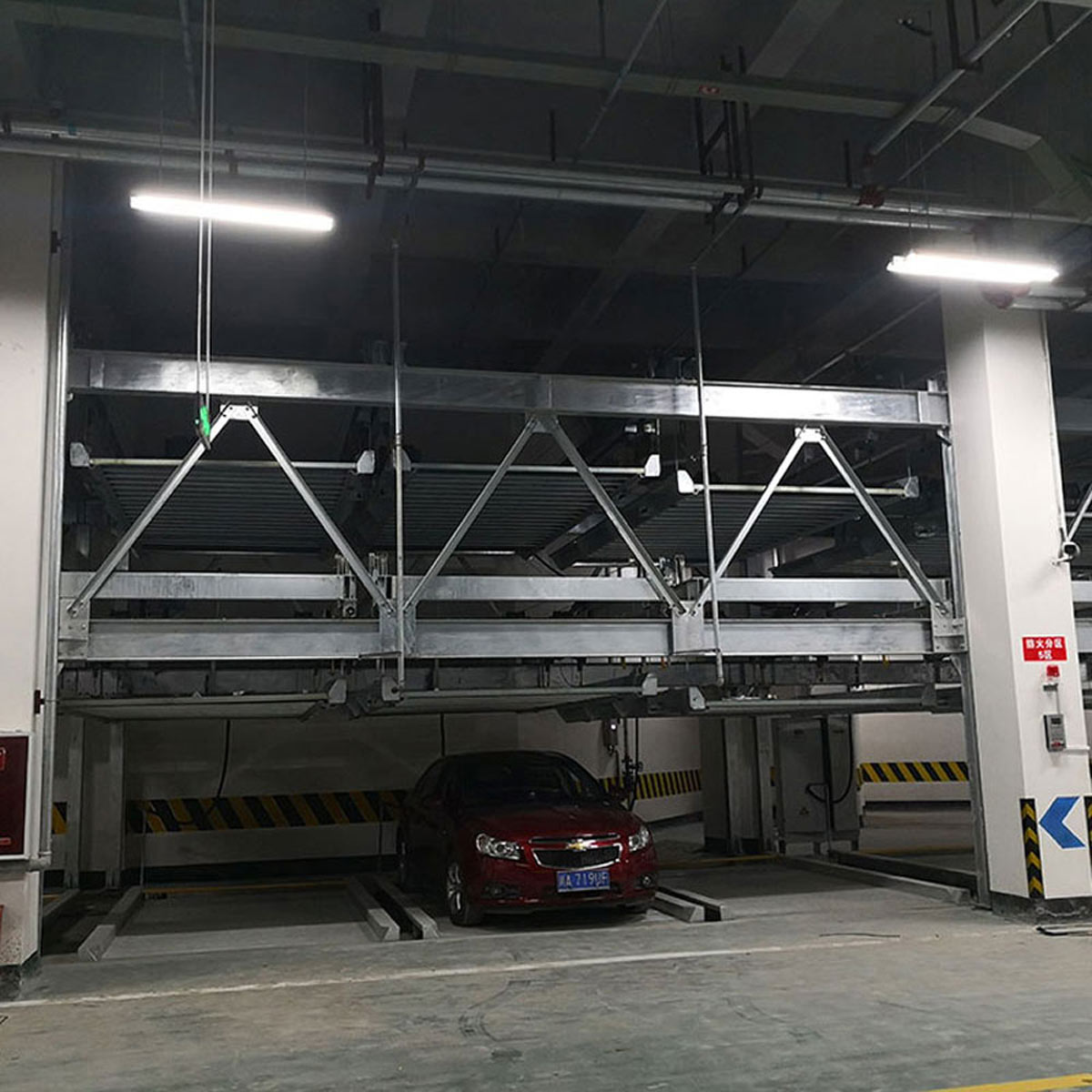 家用機械式停車設備過驗收升降橫移式停車設備租賃經營